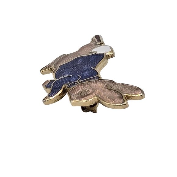World of Peter Rabbit by Beatrix Potter Ann. Pin Brooch 22GP Fine Enamel Fish - Picture 7 of 14